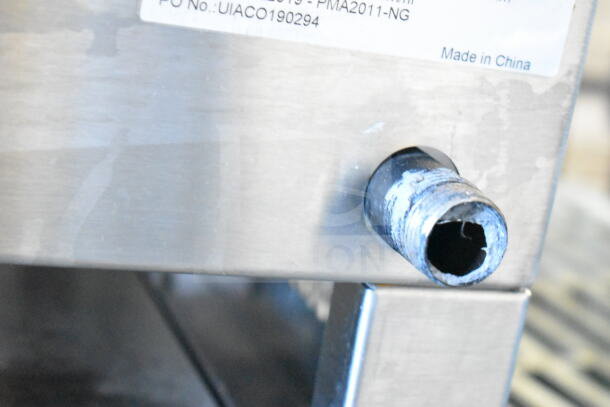 BRAND NEW SCRATCH AND DENT Carnival King 382GCM16NG 16" natural gas steel crepe maker, 24,000 BTU, made in China.