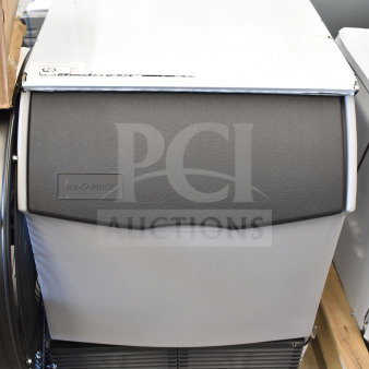 BRAND NEW Ice-O-Matic ICEU220FA5 ice machine, undercounter, full dice cubes, 70 lb. bin, 238 lb. capacity, minor scratches.