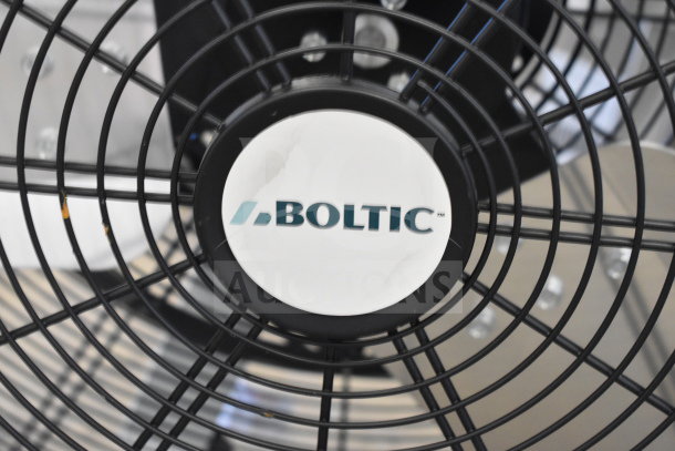 BRAND NEW Boltic 73AVF30MC 30" black powder-coat drum fan, 3-speed, 9,250 CFM, 120V, direct-drive, scratch and dent condition.