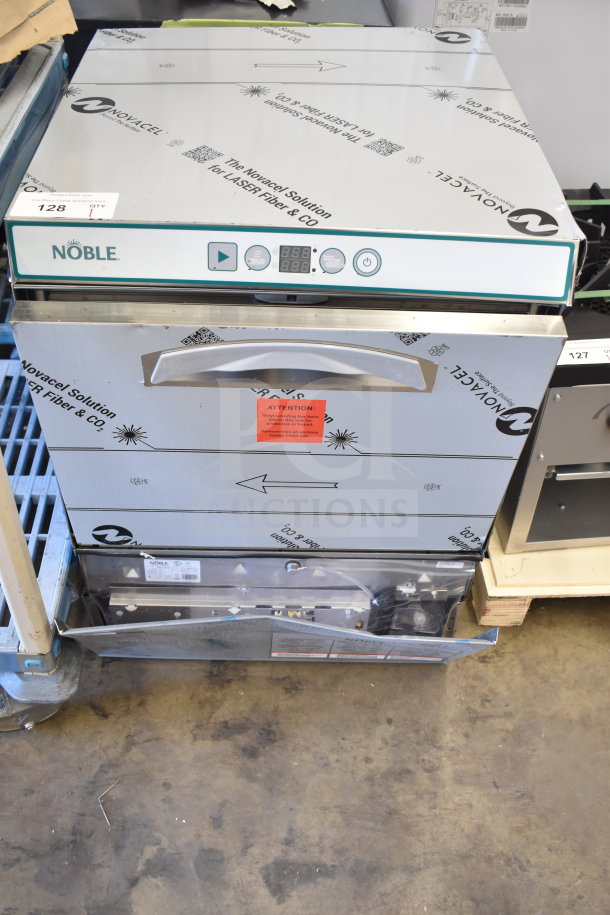 Brand new Noble 495LTUC24 Select Lo Temp undercounter dishwasher, low-temperature, 120 volts, scratch and dent condition.