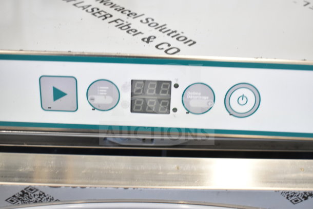 BRAND NEW SCRATCH AND DENT 2025 Noble 495LTUC24 Select Lo Temp Undercounter Dishwasher, control panel view, 120 Volts.
