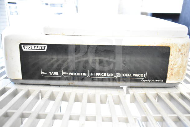 Hobart Quantum-1 commercial countertop food portioning scale, tested and working, 120 volts, no power cord, 1 phase.