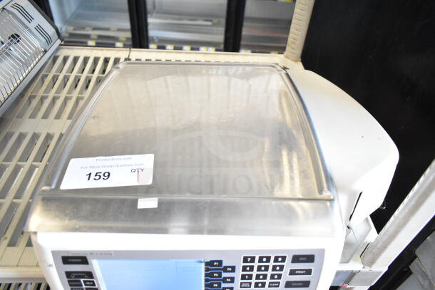 Hobart Quantum-1-1T commercial food portioning scale, tested and working, no power cord, 120V, countertop model.