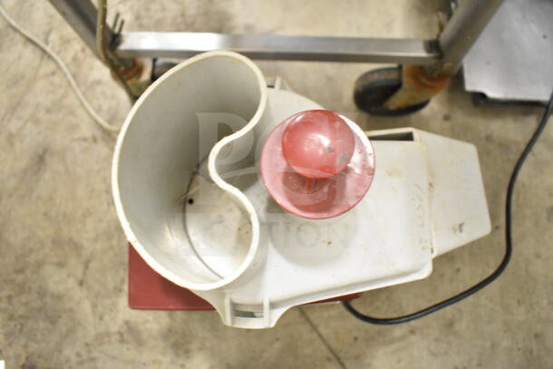 Robot Coupe R2N Commercial Food Processor, 120V, 1 Phase. Used condition with visible signs of wear.