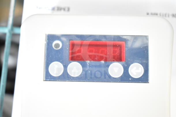 Emerson MRLDS-250 Infrared Gas Detector with digital display and control buttons, in good condition.