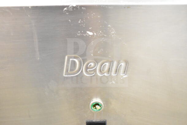 2023 Frymaster SR114ESD floor electric fryer, stainless steel, "Dean" marked, 208V, 3 phase.