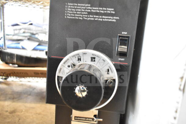 2025 Bunn G3 HD Commercial Coffee Grinder, features grind settings and start/stop buttons, 120V, 1 Phase.