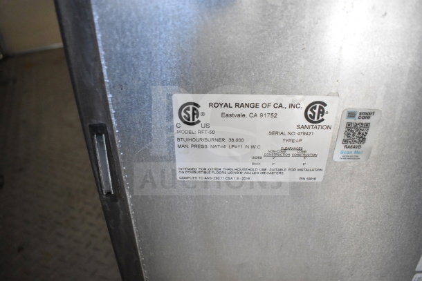 2021 Diamond Cargo 8.5x24 food trailer, equipped with grease hood, fire suppression system, range, griddle, refrigeration.