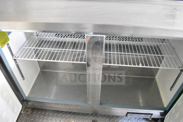 2021 Diamond Cargo 8.5x24 food trailer interior refrigeration unit with shelving, in excellent condition. VIN 53NBE2421M1089857.