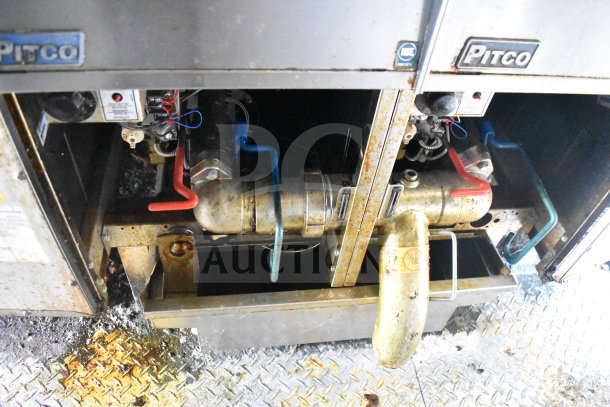 2020 Diamond Cargo 8.5x24 food trailer, showing Pitco fryer components with grease hood and refrigeration, moderate wear.