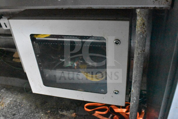 2020 Diamond Cargo 8.5x24 food trailer wiring setup, features grease hood, fryer, refrigeration; VIN: 53NBE2427L1083687.