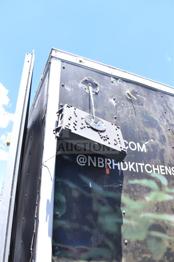 2020 Diamond Cargo 8.5x24 food trailer exterior, featuring visible signage and slight wear.