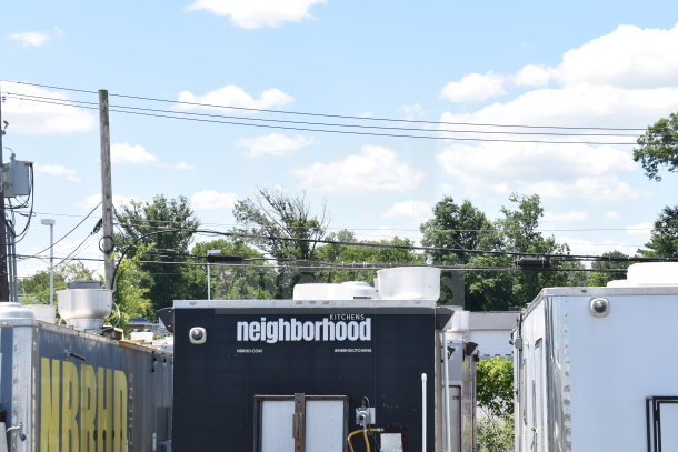 2020 Diamond Cargo 8.5x24 food trailer with grease hood, fryer, and refrigeration. VIN 53NBE2427L1083687.