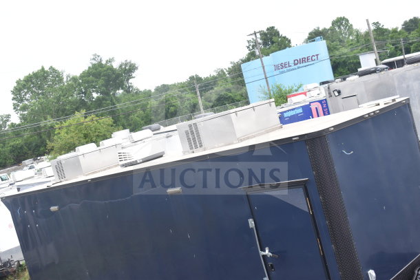 LIKE NEW 2020 Southern Dimensions 8.5x28 Gooseneck Beverage Trailer, Turbo Air Arctic Air Refrigeration, VIN 4S9S1EK20LW364346.