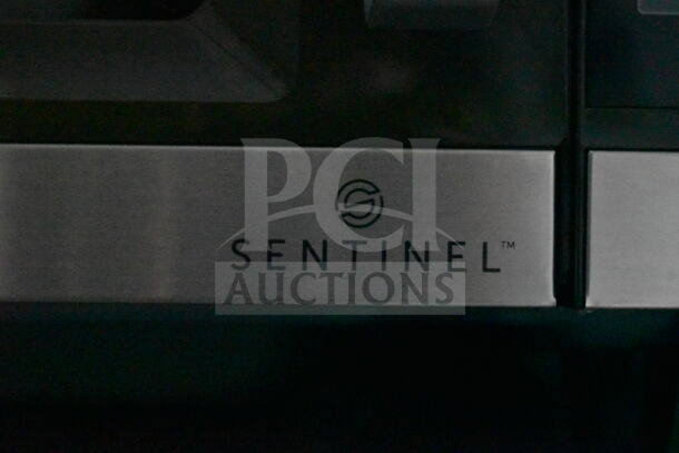 1993 GMC Step Van with Sentinel branding. VIN 1GDHP32K7R3500033. GMC make, includes visible logo marking.