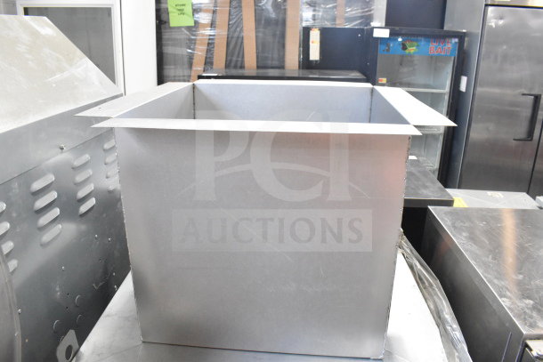 CaptiveAire A1-G10 Commercial Power Ventilator in metallic finish, shown in excellent condition.
