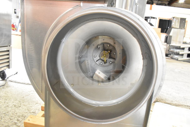 Econ-Air EA-USBI11DD-RM power ventilator, steel construction, circular intake, commercial use, excellent condition.