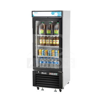 BRAND NEW 2024 Migali C-10FM-HC single door commercial freezer merchandiser, 115V, 1 phase, glass door, energy-efficient.