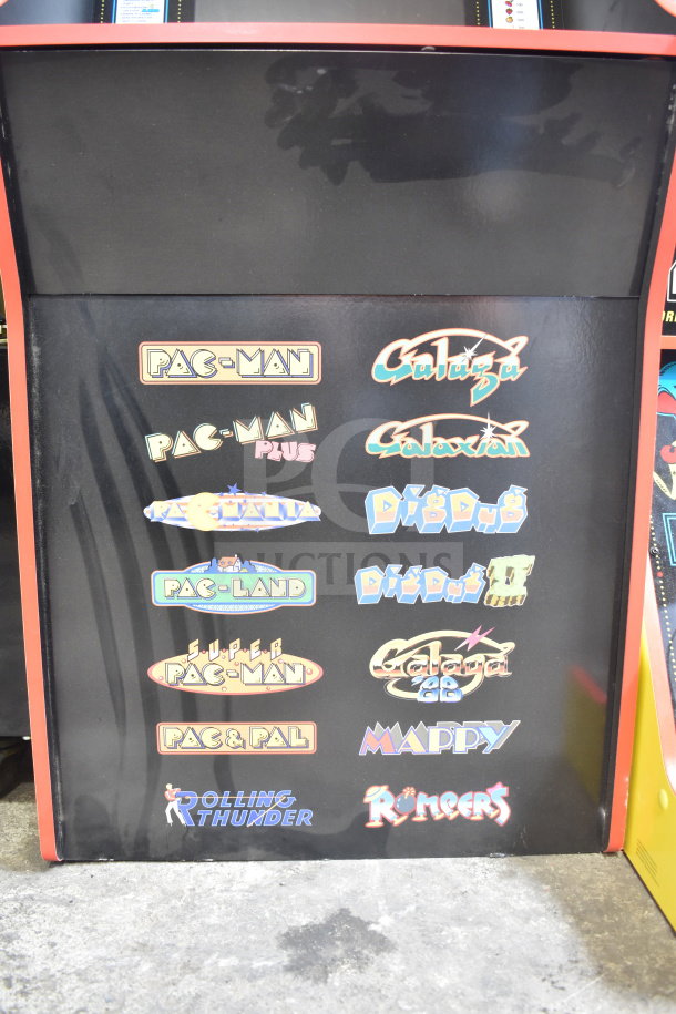 Arcade1up PAC-A-301320 arcade game featuring multiple classic titles like Pac-Man and Galaga. Excellent condition.