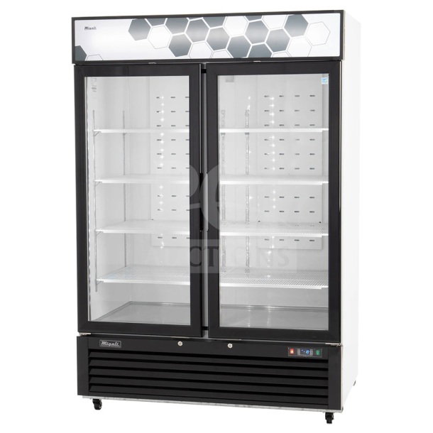 Migali C-49FM-HCe commercial 3-door reach-in freezer on casters, 2022 model, brand new scratch and dent.