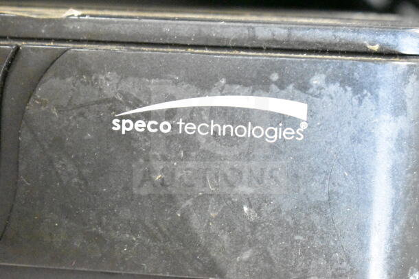 Speco Technologies 8 Channel DVR, visible wear, logo on exterior. Part of a 15-item auction bundle including various electronics.