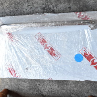 Brand new Cooking Performance Group oven door assembly, model 35128059005, in original packaging. Scratch and dent condition.