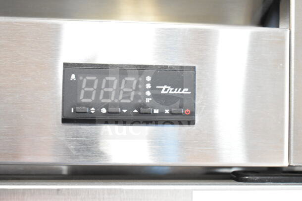 2022 True T-35-HC commercial 2-door cooler, digital display, stainless steel, 115V, 1 phase, excellent condition.