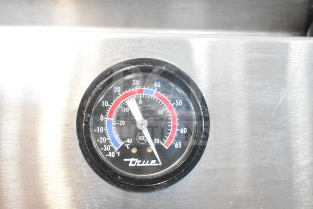 2017 True T-35-HC cooler with temperature gauge, 115 volts, 1 phase, NSF certified, excellent condition.