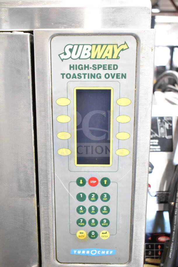 Turbochef NGC Commercial Rapid Cook Oven, touchscreen controls, 208/240V, 1 Phase, electric, countertop model.