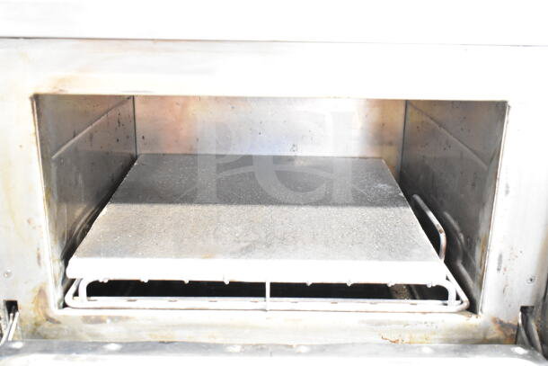 Turbochef NGC Rapid Cook Oven interior, showing cooking chamber. Electric, countertop model for commercial use, 208/240V, 1 phase.