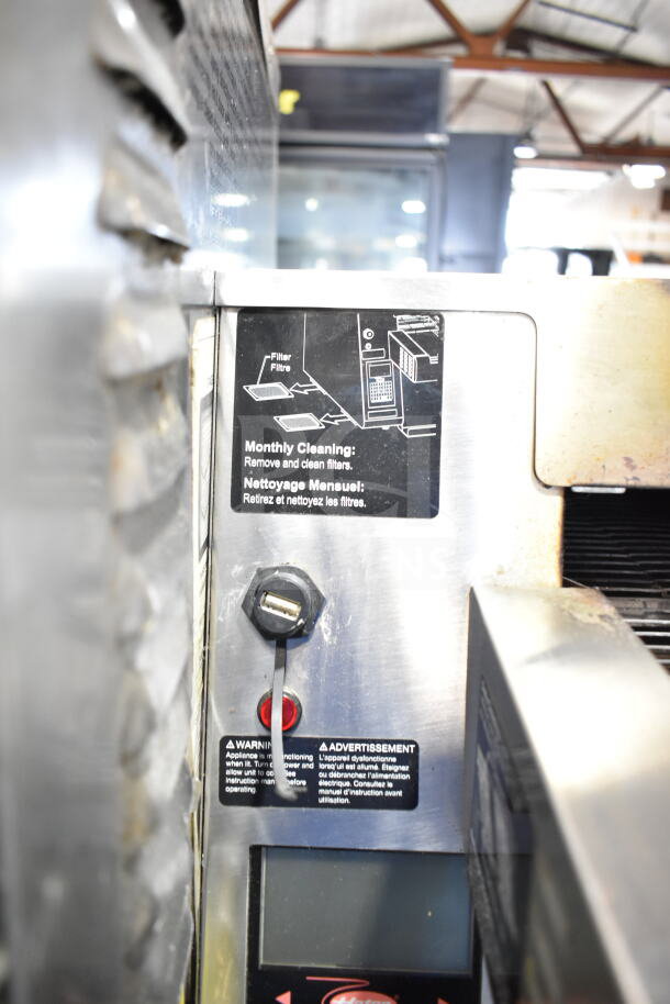 Hatco ITQ-1750-2C conveyor toaster with cleaning instructions; stainless steel exterior; 1800 slices/hr; 208V, 1 phase.
