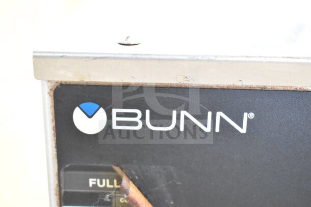 2019 Bunn IC3-DBC Commercial Countertop Iced Tea Machine, 120/208V, 1 Phase. Visible Bunn logo, slight wear on surface.