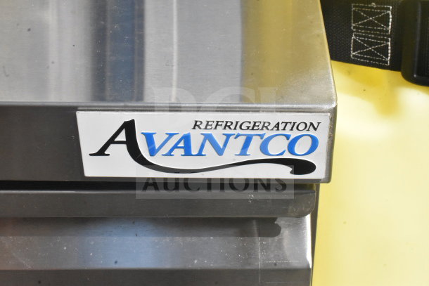 Avantco 178SSWT60RHC stainless steel worktop refrigerator with branding visible, brand new condition.