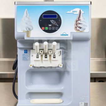 Carpigiani 193 SP/USA P soft serve machine, 2 flavor + twist, top-tier condition, fully tested, UL/NSF listed, 208–230V, 3 phase.