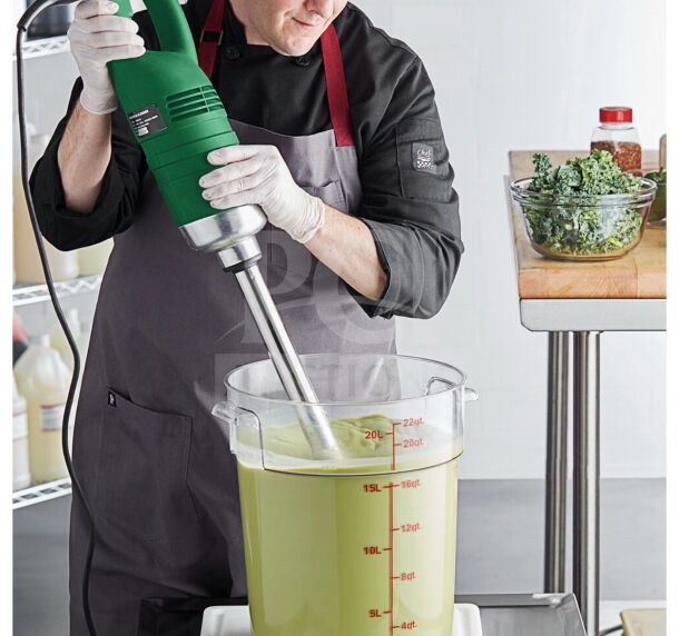 AvaMix IBHD21 heavy-duty immersion blender, 21" variable speed, 1 1/4 HP, in new condition, fully operational, model AVA-S-BLD-0984.