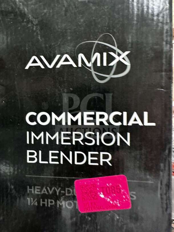 New Condition AvaMix IBHD21 21" Heavy-Duty Immersion Blender, 1 1/4 HP, variable speed, fully tested, operational.