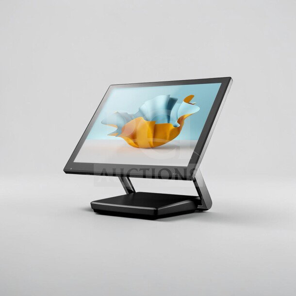 Pristine POSitouch XP-3685-HT 15" touchscreen terminal by FEC. Includes card reader, adapter, 8GB RAM, Windows 10 IoT. Fully tested.