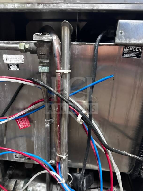 CMA Dishmachines L-1X 24” undercounter dishwasher in remarkable condition, low-temp chemical sanitizing, fully operational.