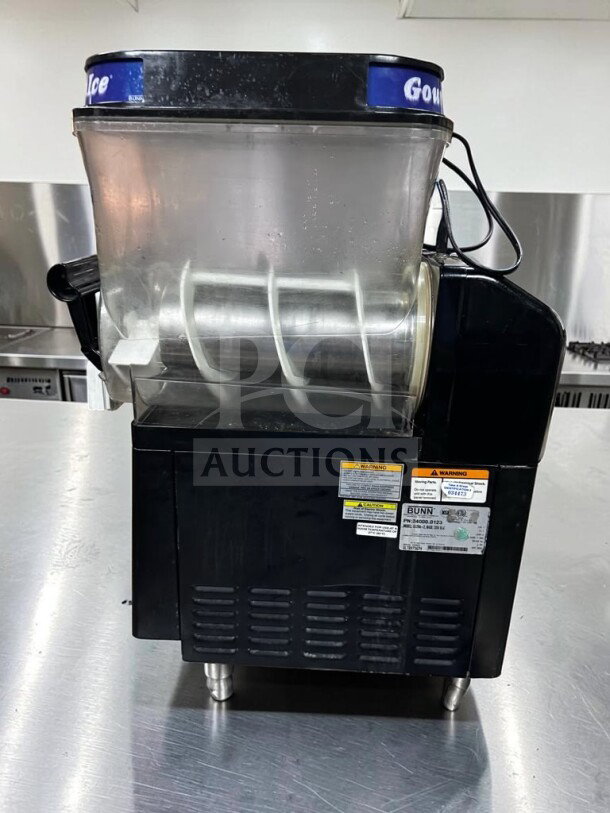 Prime condition BUNN Ultra-2 34000.0123 black slushy machine, commercial double 3-gallon, tested, operational, 120V.