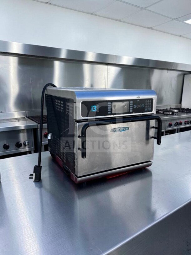 TurboChef i3 Rapid Cook Oven, electric countertop, ventless, one-touch controls, 208/240V, fully tested, elite condition.