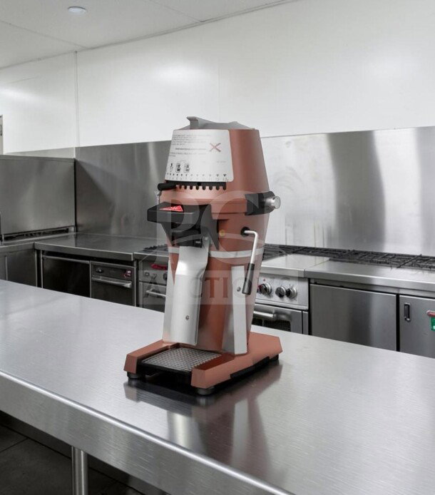 High-grade condition Mahlkönig VTA 6S commercial coffee grinder, three-phase, model VTA6S10, made in Germany, fully operational.