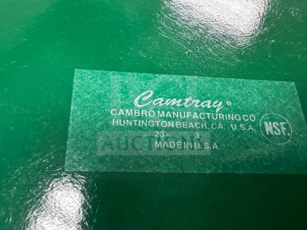Superior condition Cambro Camtray 1216414, teal, 12"x16", NSF certified, made in USA, perfect for commercial use, lot of 25.
