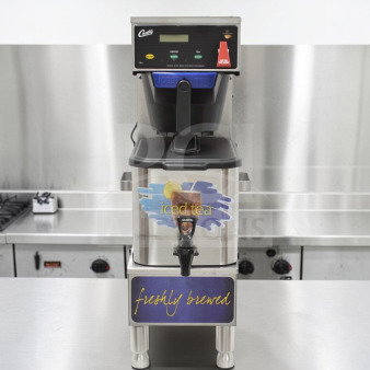 Wilbur Curtis CBP combo coffee/tea brewer in exceptional condition, 120V, G3 digital controls, fully tested, operational.