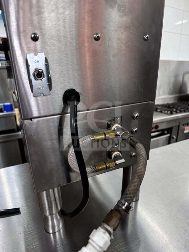Wilbur Curtis CBP Combo Coffee/Tea Brewer, G3 Digital Controls, 120V, stainless steel, tested, operational, excellent condition.