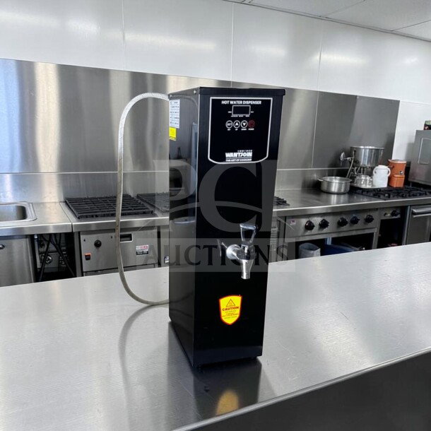WantJoin WZK5SX015BKU commercial hot water dispenser, 15L capacity, 110–120V, 1800W, fully tested, exceptional condition.