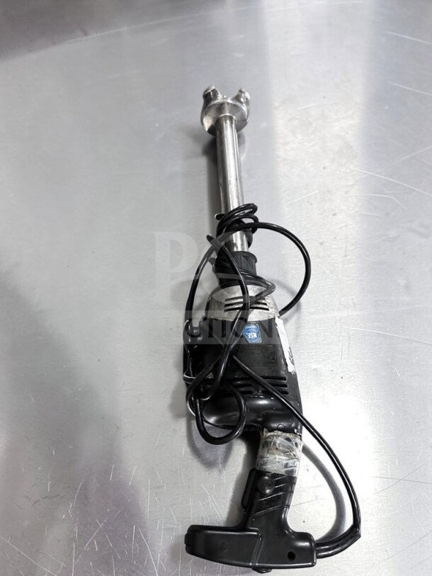 Waring WSB50 Big Stik 12" Commercial Immersion Blender, remarkable condition, 1 HP, 120V, NSF listed, fully tested.