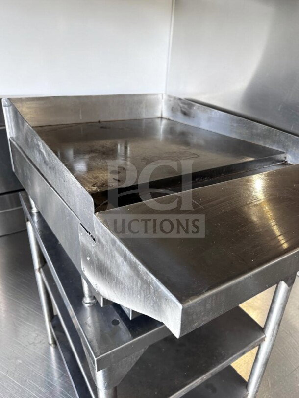 Imperial ITG-24 24" commercial gas griddle with thermostatic controls, 1" steel plate, natural gas, excellent condition.