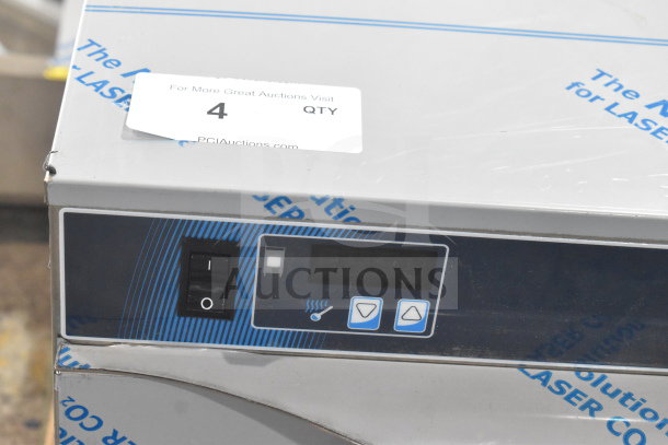 BRAND NEW 2022 Alto Shaam 500-2DI Warming Drawer, dual 23" compartments, 120V, 1 Phase, control panel visible, minor scratch.