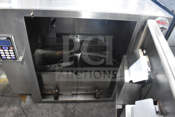 2016 Autofry MTI-40C ventless fryer, commercial countertop model, stainless steel, 240 volts, 1 phase, used condition.