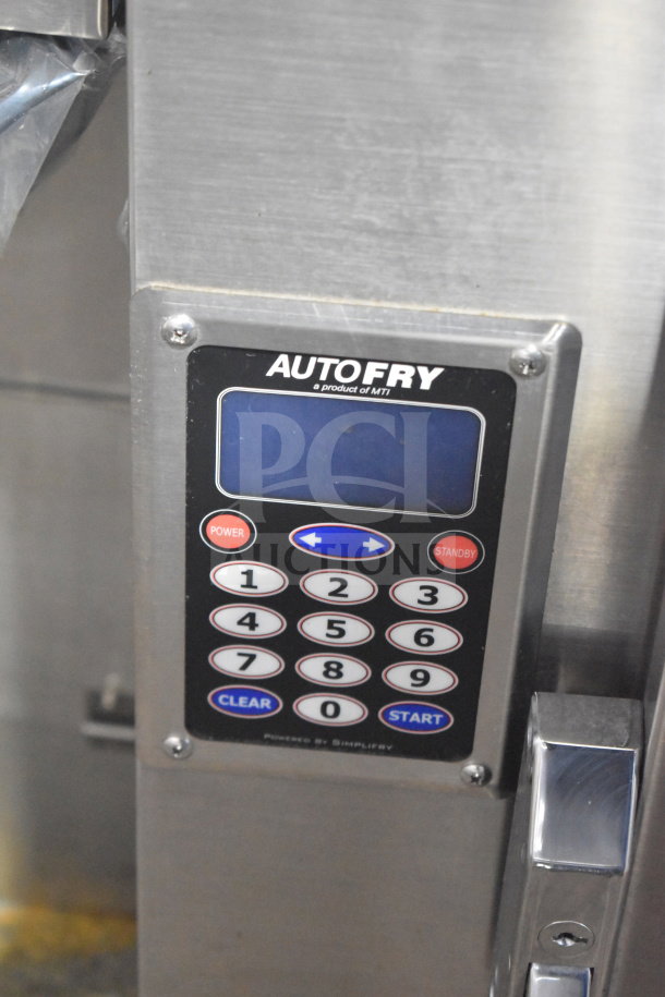 2016 Autofry MTI-40C ventless fryer, electric, 240V, 1 phase, stainless steel, keypad controls, excellent condition.